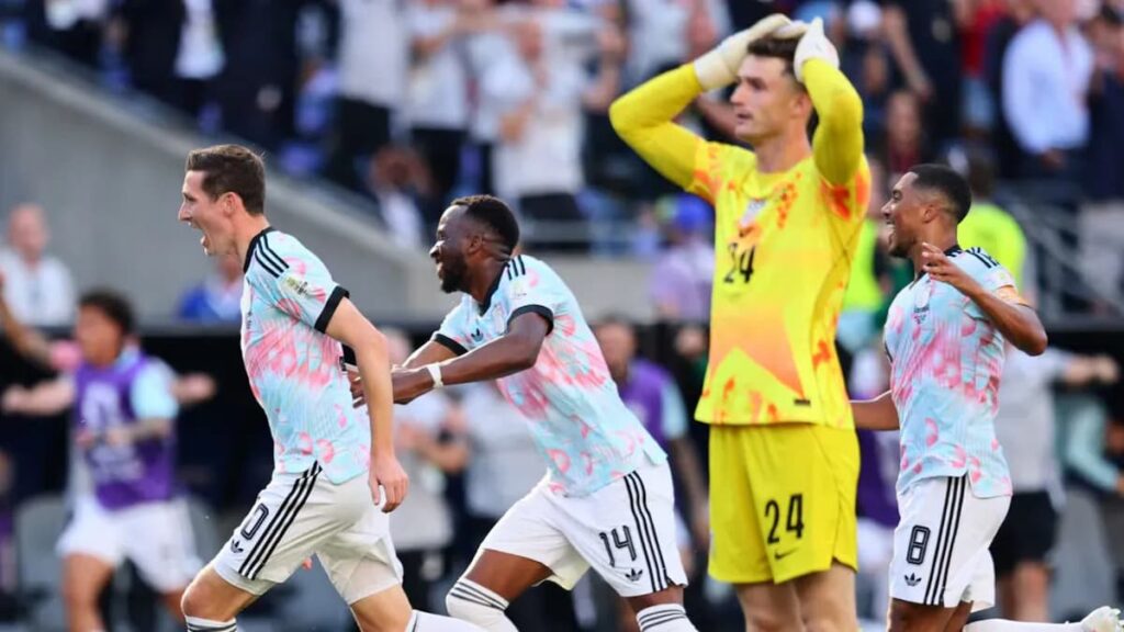 Bélgica goleó a Estados Unidos Bélgica goleó 4-1 a Estados Unidos