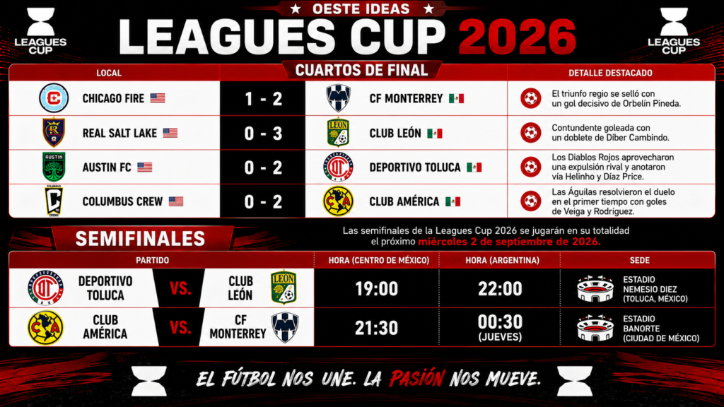 Leagues Cup Fecha 2