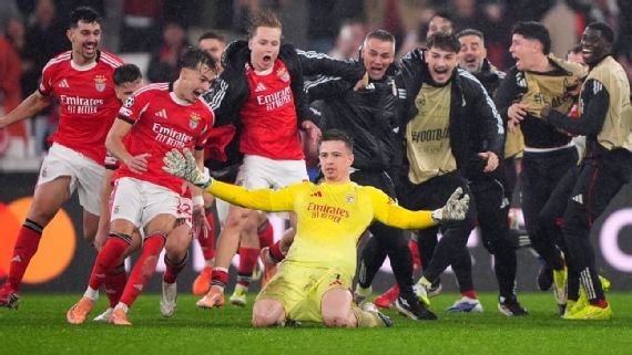 Con gol del arquero! clasificaco Benfica ante Real Madrid en Champions
