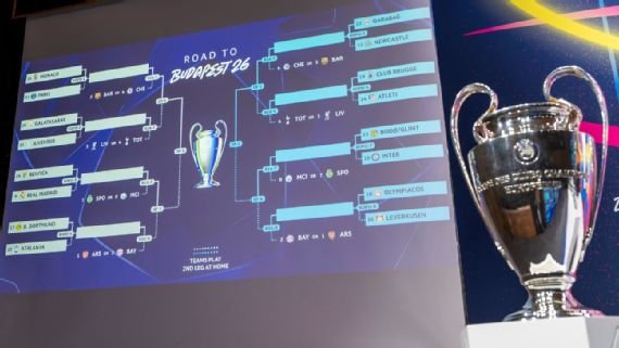 Champions League 2025/2026: se sortearon los playoffs