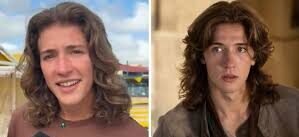 Julen Katzy de la serie “Valle Salvaje” en las playas de San Clemente del Tuyú