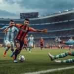 Ataque de Racing ante San Martín de Formosa