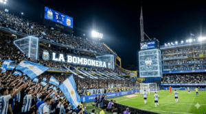 La Bombonera con la Selección Argentina jugando
