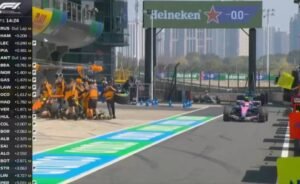 Franco Colapinto durante los entrenamientos del Gran Premio de China de Fórmula 1 con el equipo Alpine