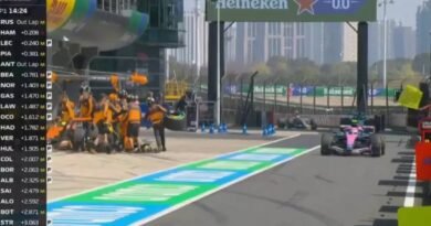 Franco Colapinto durante los entrenamientos del Gran Premio de China de Fórmula 1 con el equipo Alpine