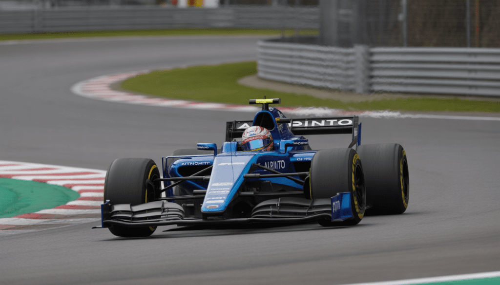 Franco Colapinto durante el Gran Premio de Japón