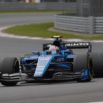 Franco Colapinto durante el Gran Premio de Japón