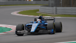 Franco Colapinto durante el Gran Premio de Japón