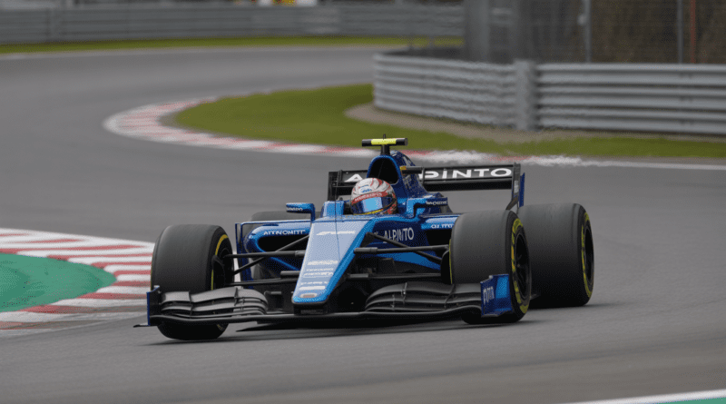 Franco Colapinto durante el Gran Premio de Japón