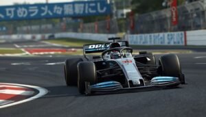 Franco Colapinto durante la clasificación del GP de Japón