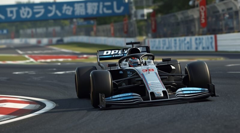 Franco Colapinto durante la clasificación del GP de Japón