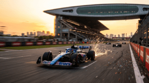 Franco Colapinto durante el Gran Premio de China de Fórmula 1 2026