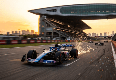Franco Colapinto durante el Gran Premio de China de Fórmula 1 2026