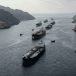 Crisis energética global: solo algunos buques logran cruzar Ormuz bajo control iraní cruzando el estrecho de Ormuz en contexto de tensión