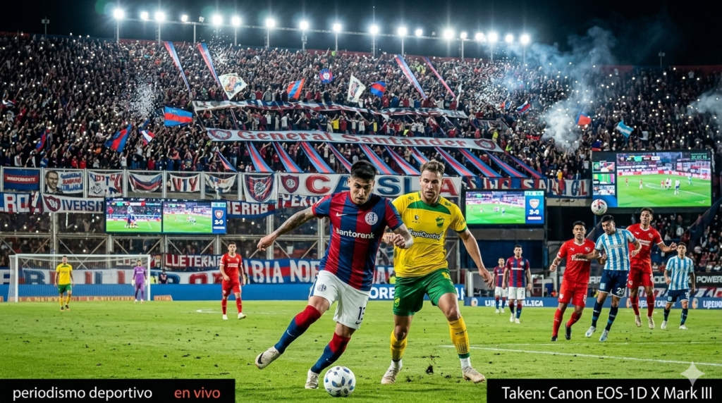 partidos del futbol argentino en estadio con publico