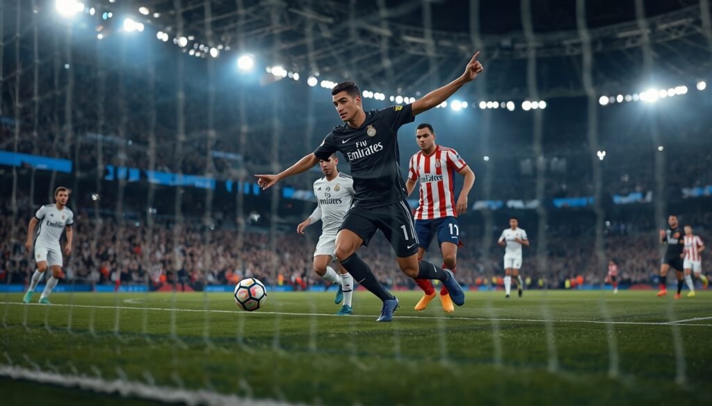Federico Valverde convierte el gol para Real Madrid