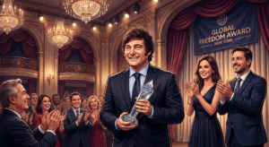 El presidente Milei recibe el premio “Guerrero de la Verdad” en Nueva York, reafirmando su apoyo a Estados Unidos e Israel