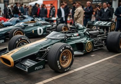 Auto Lotus E20 que utilizará Colapinto en la exhibición