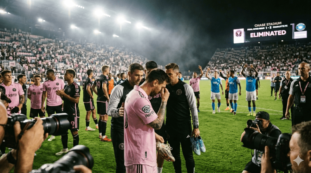 Messi tras la eliminación de Inter Miami en la Concachampions