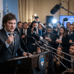 Javier Milei en medio del escándalo por la causa $LIBRA