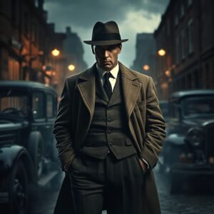 Tommy Shelby en la película Peaky Blinders El hombre inmortal ambientada en la Segunda Guerra Mundial