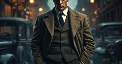 Tommy Shelby en la película Peaky Blinders El hombre inmortal ambientada en la Segunda Guerra Mundial