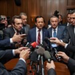 Preguntas de la prensa Periodistas durante la conferencia de prensa