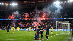 PSG goleó al Chelsea en el Parque de los Príncipes por la Champions League