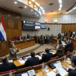 debate en el Senado de Paraguay por la reforma de la Caja Fiscal y jubilaciones del sector público