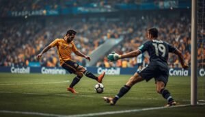 Gol de tiro libre de Óscar Romero para Huracán