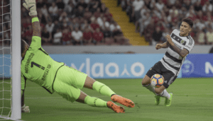 Gol de Martín Schlotthauer para Acassuso ante Newell’s