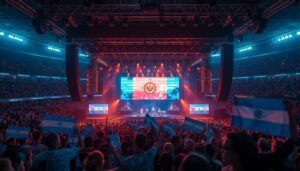 Shows musicales en La Bombonera antes del partido Argentina vs Zambia