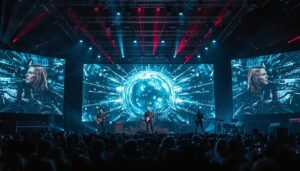 Tecnología utilizada en el show Ecos de Soda Stereo