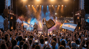 Pastorutti en concierto