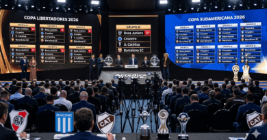 sorteo Copa Libertadores y Sudamericana 2026 grupos definidos