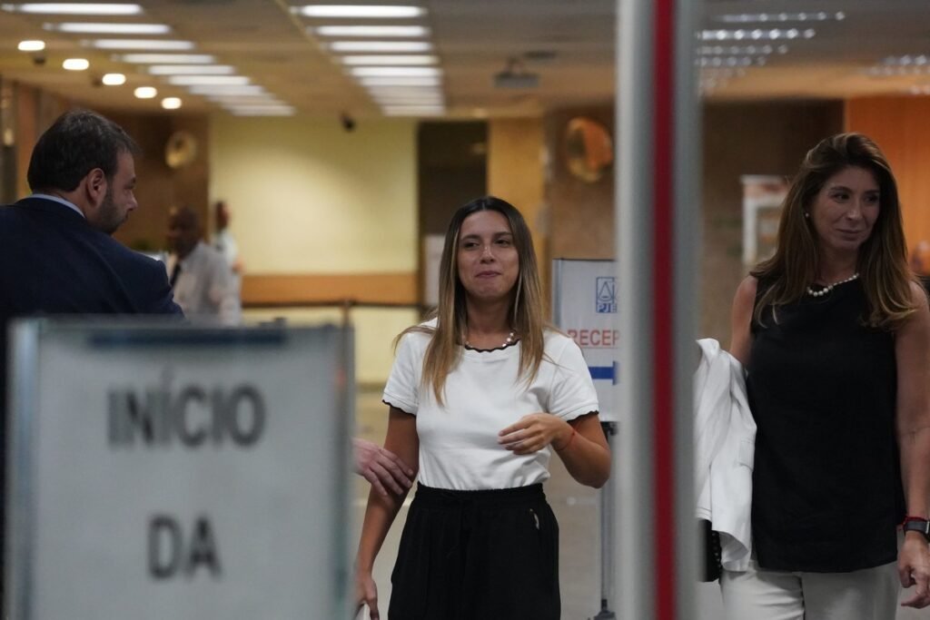 Tribunal brasileño durante sentencia judicial