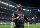vinicius festejando gol real madrid vs manchester city champions league