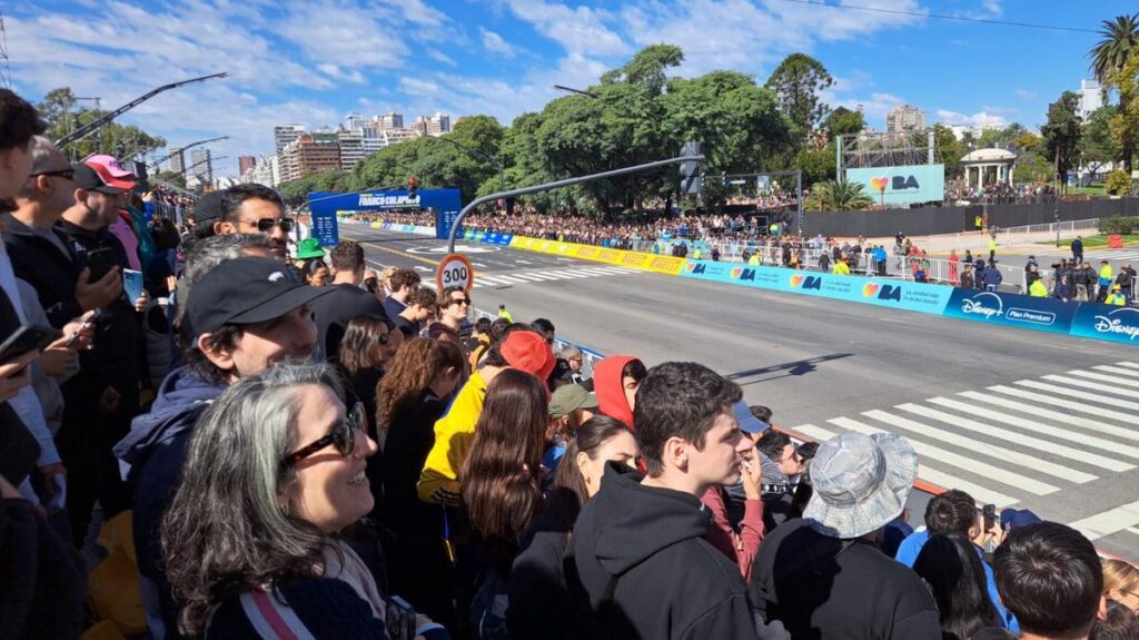 Colapinto revolucionó Palermo: más de 600 mil personas y un show histórico de Fórmula 1