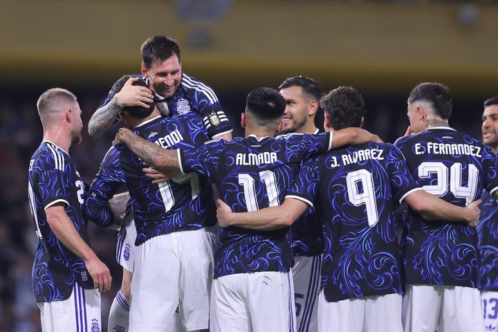 Una noche emotiva para Messi