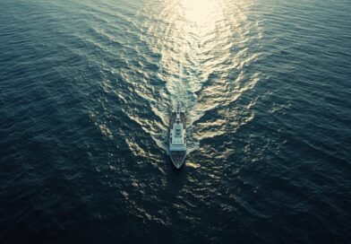 Cápsula Orión amerizando en el océano Pacífico tras completar la misión Artemis II