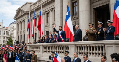 Ceremonia de asunción presidencial en Chile