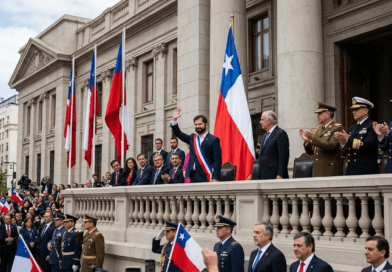Ceremonia de asunción presidencial en Chile