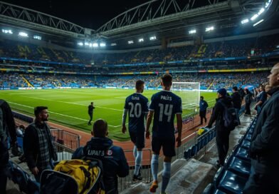 Jugadores de Boca Juniors antes del debut en la Copa Libertadores 2026
