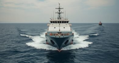 Buque petrolero interceptado en el Golfo de Omán durante operación naval