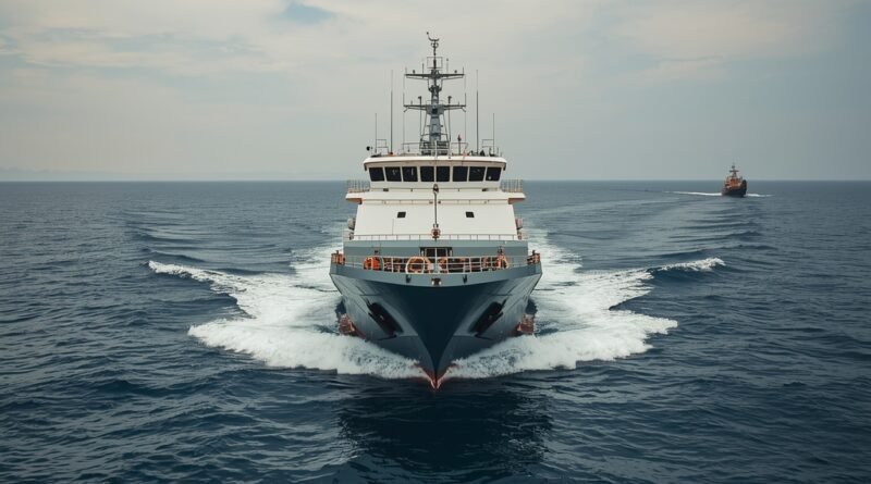 Buque petrolero interceptado en el Golfo de Omán durante operación naval