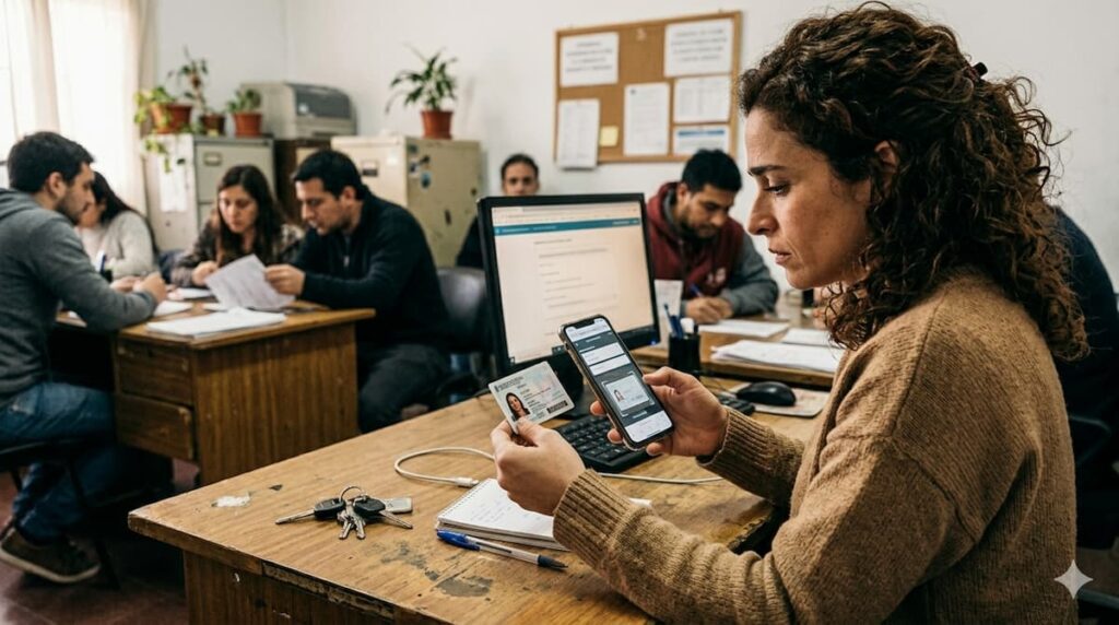 Uso del DNI digital en Argentina con tecnología móvi