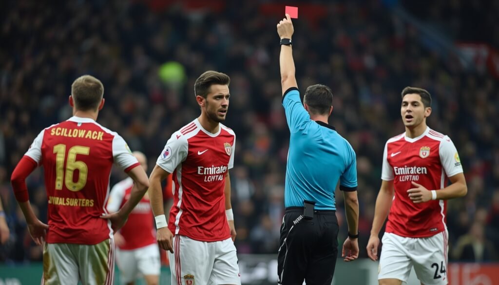 Expulsión de jugador de Sevilla ante Oviedo