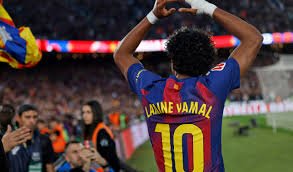 Jugadores del Barcelona celebrando un gol en el clásico