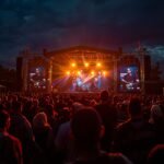 Música, teatro y festivales culturales: lo más sobresaliente del fin de semana a nivel nacional Público disfrutando un festival cultural con música en vivo en Argentina