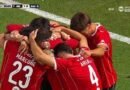 Gol de Independiente ante Racing en el clásico de Avellaneda